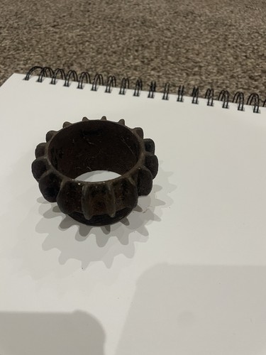Old vincent hrd exhaust - old, nut