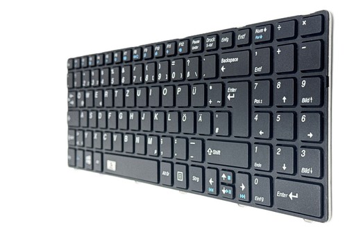 German black keyboard - german,