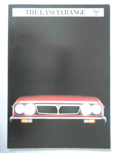 Lancia range orig 1982 - lancia,