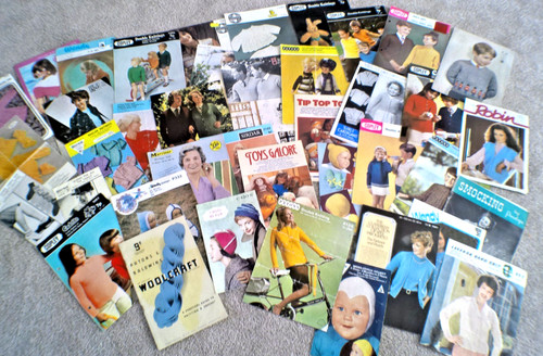 Vintage knitting magazines - vintage,