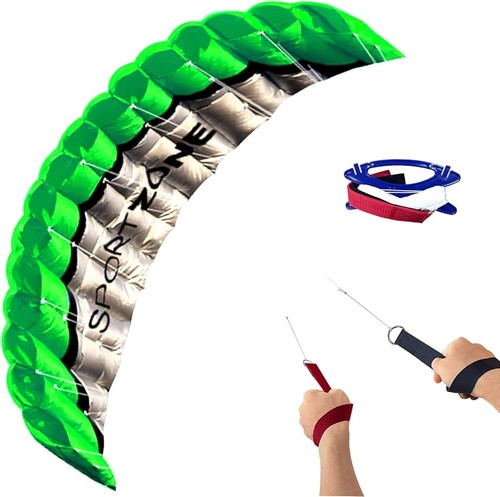 Parachute stunt kite double - stunt,