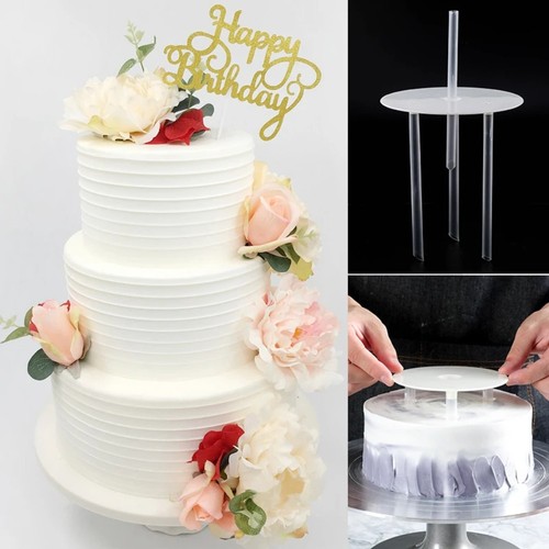 Cake dowel rod set plastic - set,