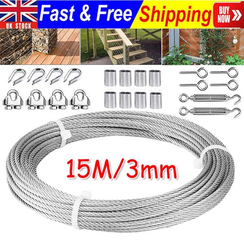 15m wire rope kit - wire,