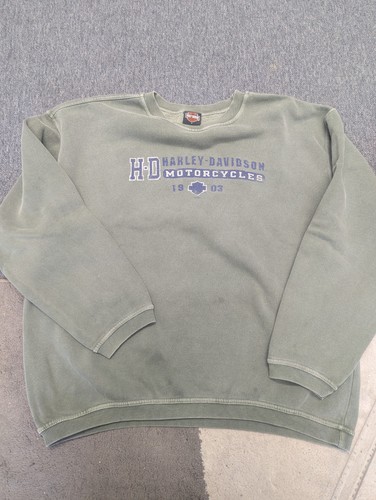 Harley davidson large - harley, olive