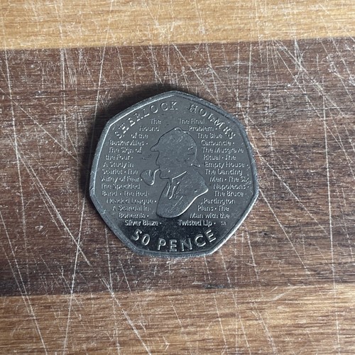 50p coin sherlock - coin,