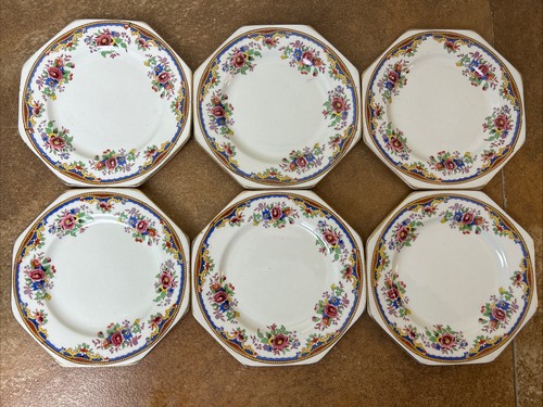 Antique set six tams - six,