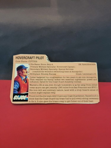 Vintage hasbro joe uncut - ,