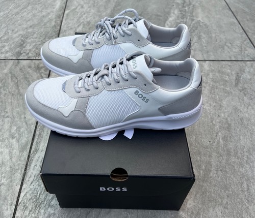 Trainers mens boss white - trainers,
