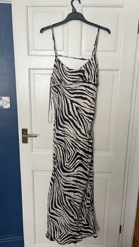 New zebra print maxi dress - zebra,