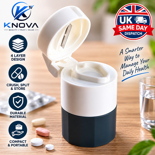 Layer pill crusher - pill,