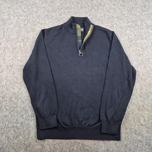 Barbour jumper mens 2xl blue - jumper,
