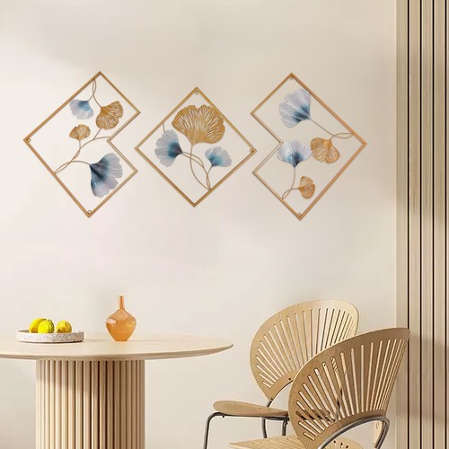 3pcs metal wall - metal, art
