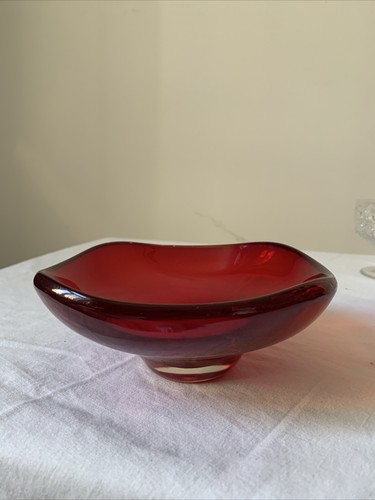 Whitefriars glass bowl - whitefriars,