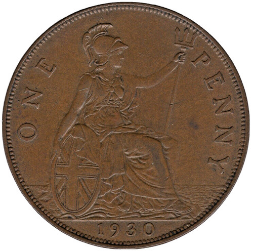 1930 great britain - great, penny