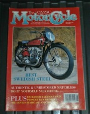 Classic motorcycle may 1990 - may,