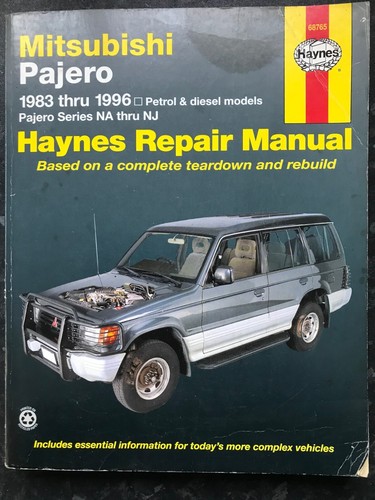 Mitsubishi pajero 1983 thru - pajero,