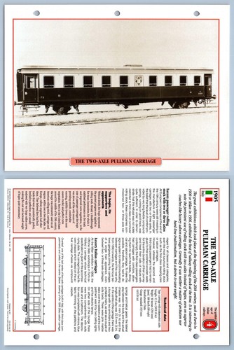 Two axle pullman - pullman, carriage