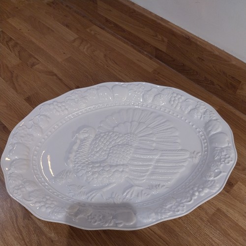 80s 90s vintage turkey platter - 80s,