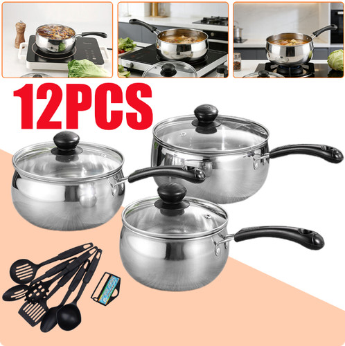 12pcs saucepan set - 12pcs,