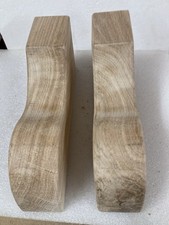 Pair handmade solid oak - handmade,
