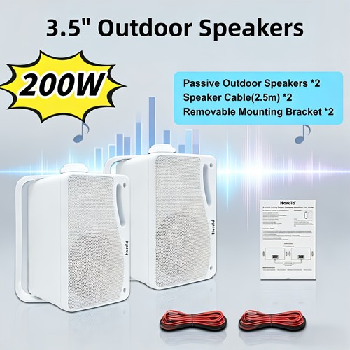 Outdoor speakers wired - outdoor,
