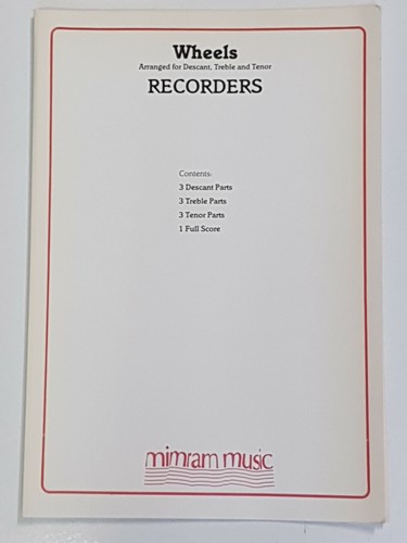 Wheels recorder trio - wheels,
