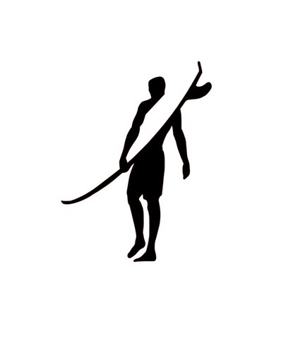 Surf sticker surfer - surfer,