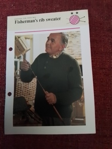 Knitting patterns fisherman - knitting, fisherman's