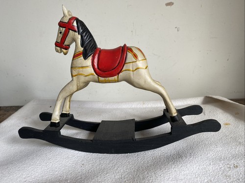 Small vintage wooden rocking - vintage,