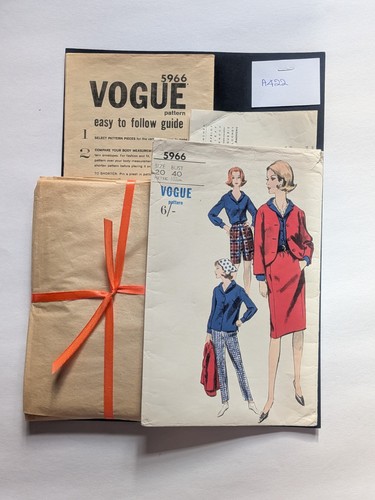 Vintage vogue 5966 60s - vogue, 5966,