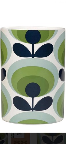 Orla kiely ceramic utensil pot - ceramic,