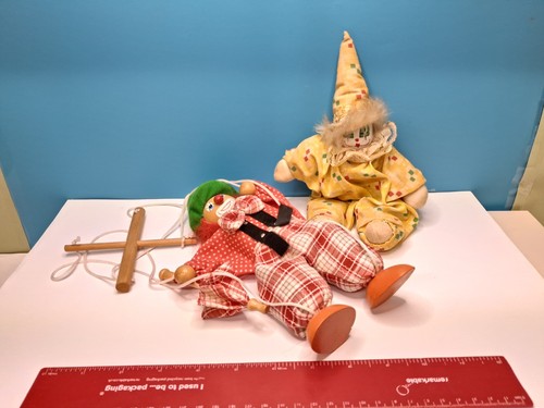 Vintage wooden puppet - vintage,