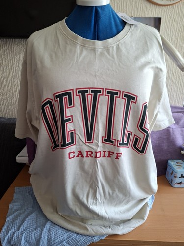 Cardiff devils retro shirt - devils,