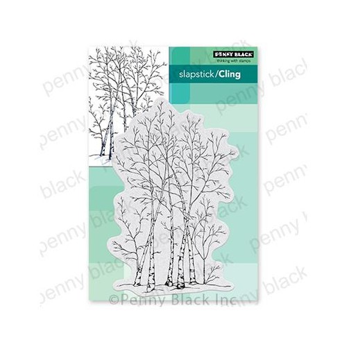 Penny black cling rubber - penny,