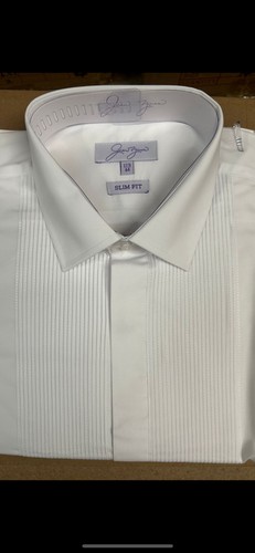 White jean yves plain collar - white,