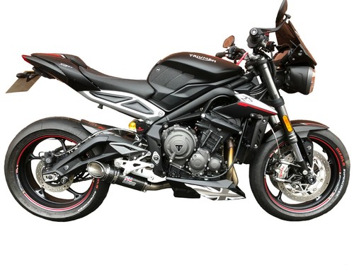 Street triple 765 exhaust - street,