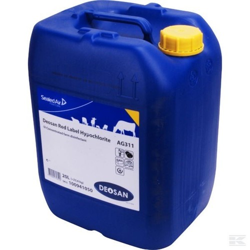 Deosan red label 20l cleaner - label,