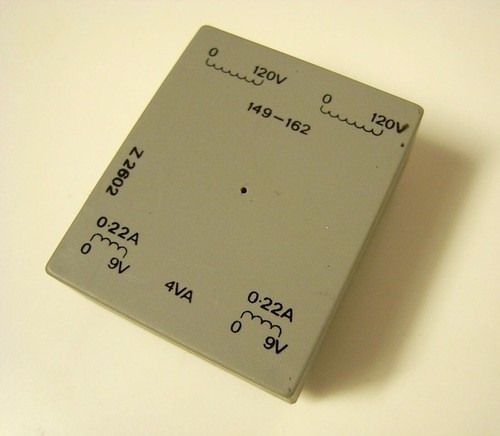Mains transformer 4va 9v - transformer,