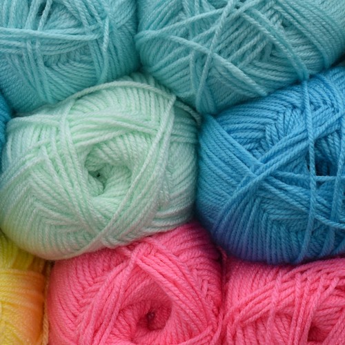 Soft baby double knit acrylic - double,