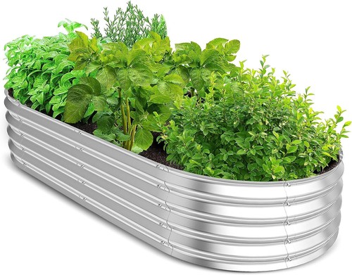 Planter boxes galvanized - planter,