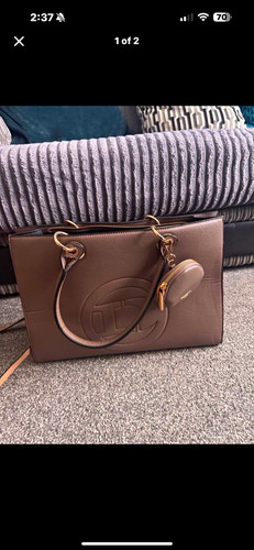 Tory burch brown pebbled - tory,
