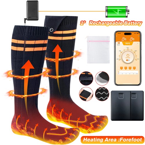Electric heated socks - socks, foot
