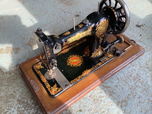 Jones vintage sewing machine - jones,