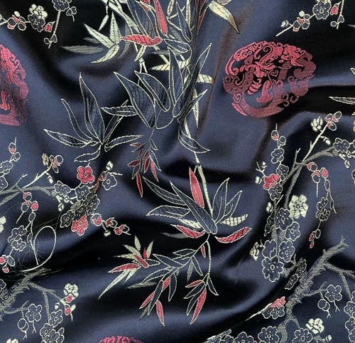 Chinese brocade medallion - chinese,