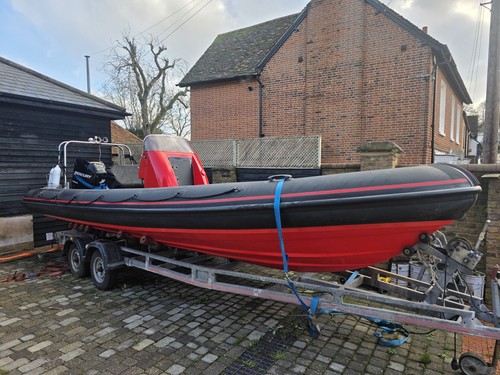 Cobra 745 rib boat complete - rib,