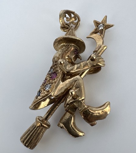 Vintage 9ct gold articulated - vintage,