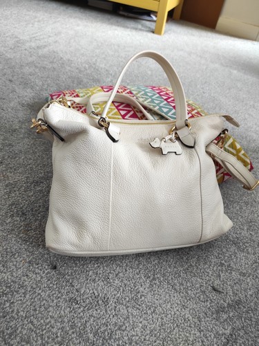 Used radley white leather - used,