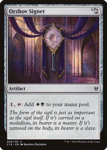Orzhov signet 266 - orzhov, c16