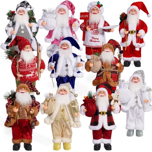 Christmas standing santa - standing,