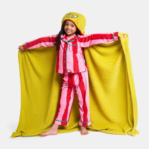 Ohs grinch throw xmas - x, soft